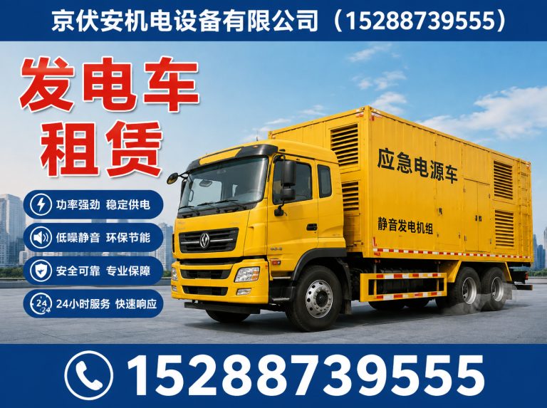 黄山柴油发电机组出租展示图